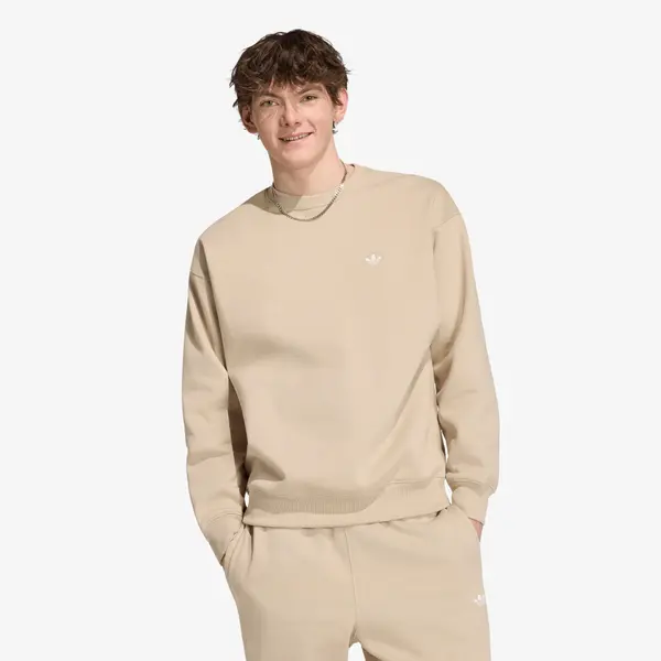 adidas Originals Суитшърт adidas Trefoil Essentials Loose Crew Sweatshirt Khaki Three M
