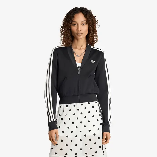 adidas Originals Суитшърт adidas V-Neck Superstar Track Top Black L