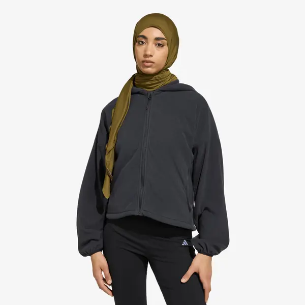 adidas Originals Суитшърт adidas W Ct Gl Halo Fz Black M