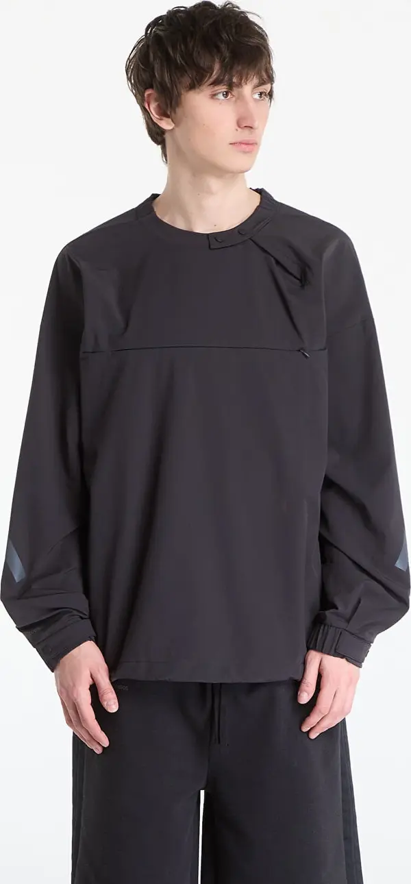 adidas Performance Суитшърт adidas x Entire Studios Z.N.E. Uniform Half Zip Woven Track Top Black S