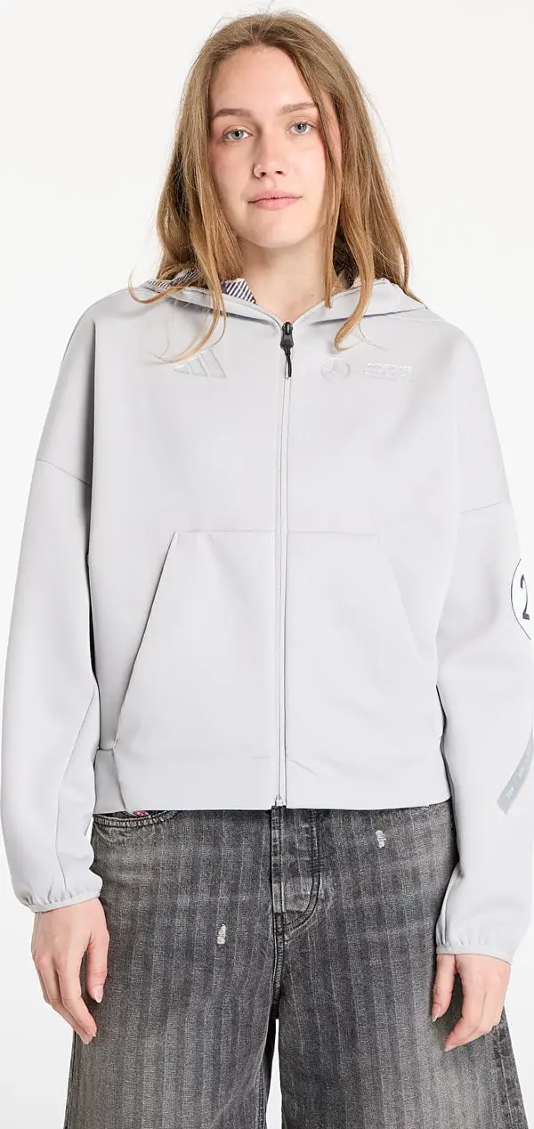 adidas Performance Суитшърт adidas x Mercedes AMG Silver Hoodie Grey Two L