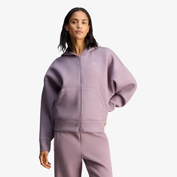 adidas Performance Суитшърт adidas x Stella Mccartney Scuba Hoodie Legacy Purple L