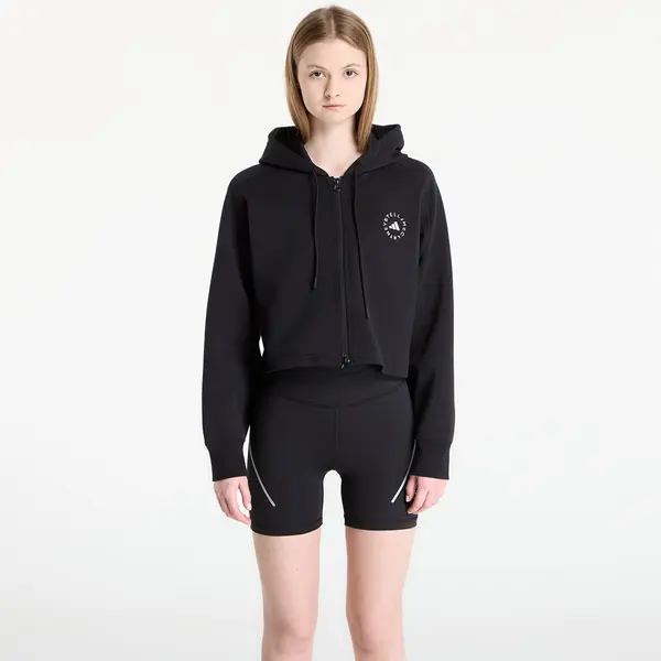 adidas Performance Суитшърт adidas x Stella Mccartney Sportswear Cropped Hoodie Black M