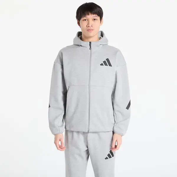 adidas Performance Суитшърт adidas Z.N.E. Full-Zip Hooded Track Jacket Medium Grey Heather M