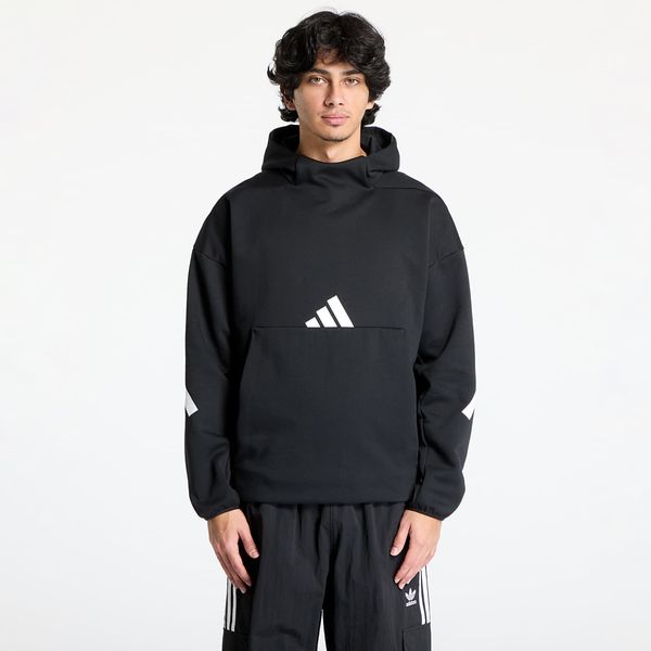 adidas Originals Суитшърт adidas Z.N.E. Hoodie Black/ White L