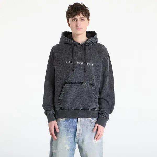 Alpha Industries Суитшърт Alpha Industries Acid Logo Hoodie Black L