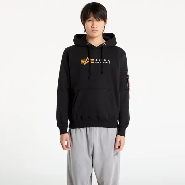 Alpha Industries Суитшърт Alpha Industries Alpha Label Hoodie Black M