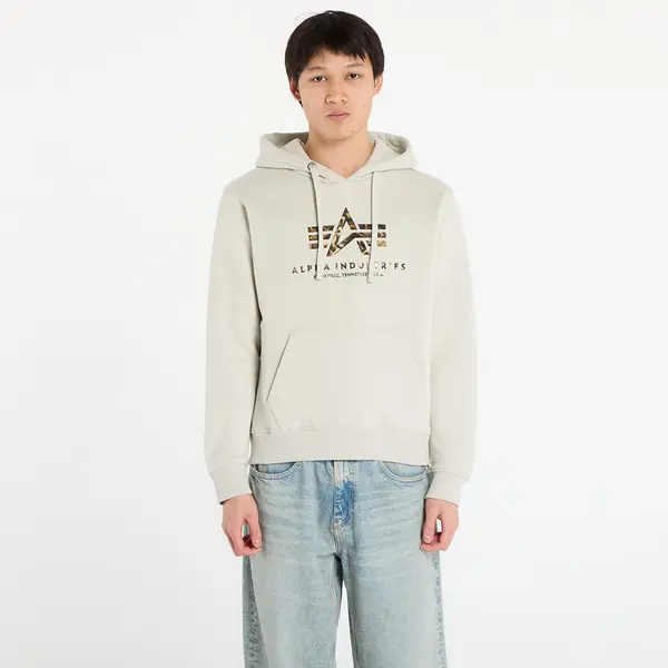 Alpha Industries Суитшърт Alpha Industries Basic Hoodie BL Effect Print Stone M