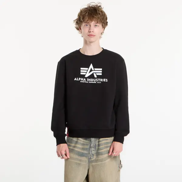 Alpha Industries Суитшърт Alpha Industries Basic Hoody Small Logo II Black M