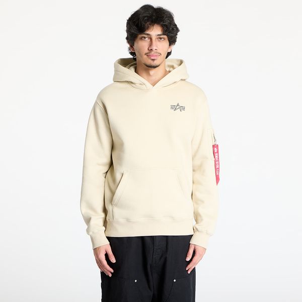 Alpha Industries Inc. Суитшърт Alpha Industries Inc. Signature BP Hoodie Vintage White S