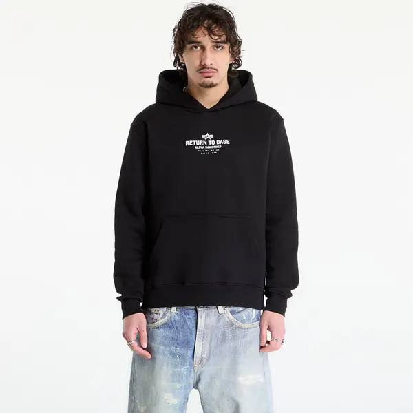 Alpha Industries Суитшърт Alpha Industries Return To Base Hoodie Black M