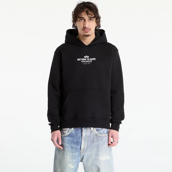 Alpha Industries Суитшърт Alpha Industries Return To Base Hoodie Black XL