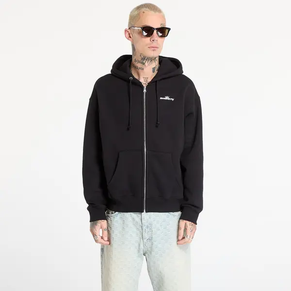 Awake NY Суитшърт Awake NY Crown Logo Full-Zip Hoodie Black XXL