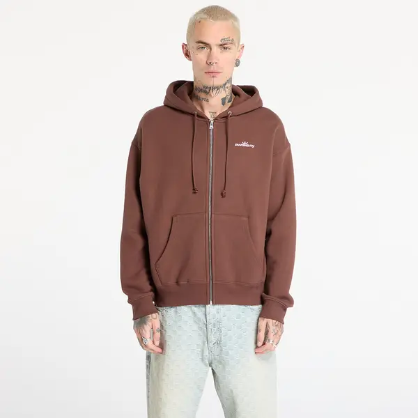 Awake NY Суитшърт Awake NY Crown Logo Full-Zip Hoodie Brown L