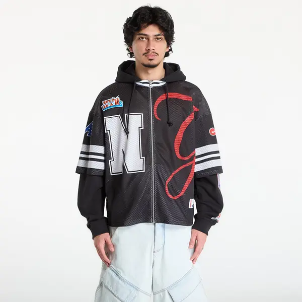 Awake NY Суитшърт Awake NY Headcrack Champs Jersey Zip Hoodie Black M