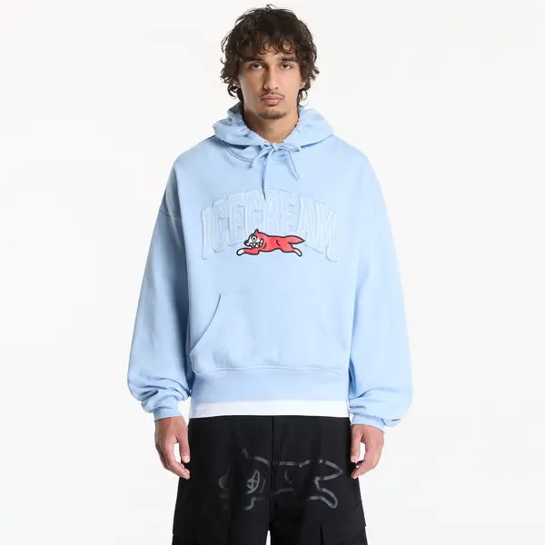Billionaire Boys Club Icecream Суитшърт Billionaire Boys Club Icecream College Applique Running Dog Popover Hood Light Blue M