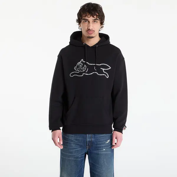 Billionaire Boys Club Icecream Суитшърт Billionaire Boys Club Icecream Crystal Running Dog Popover Hood Black L