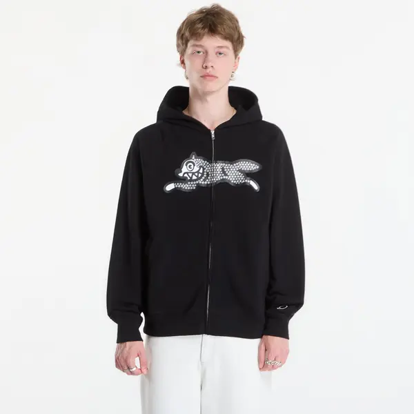 Billionaire Boys Club Icecream Суитшърт Billionaire Boys Club Icecream Glitter Running Dog Zip Through Hood Black XL