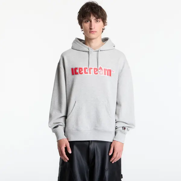 Billionaire Boys Club Icecream Суитшърт Billionaire Boys Club Icecream Soft Serve Popover Hood Heather Grey XL