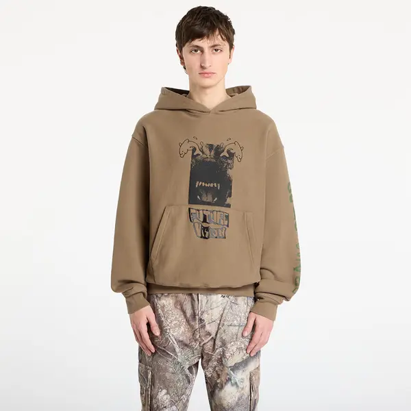 Brain Dead Суитшърт Brain Dead Future Vision Hoodie Coffee L