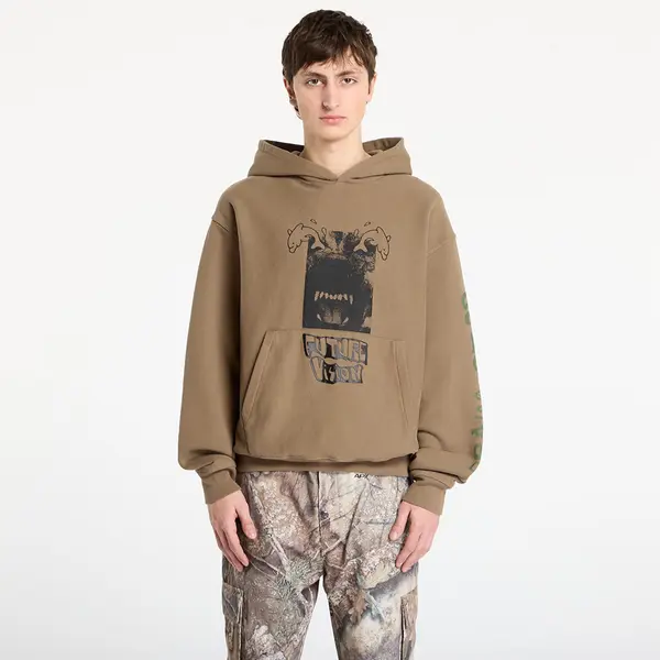Brain Dead Суитшърт Brain Dead Future Vision Hoodie Coffee S