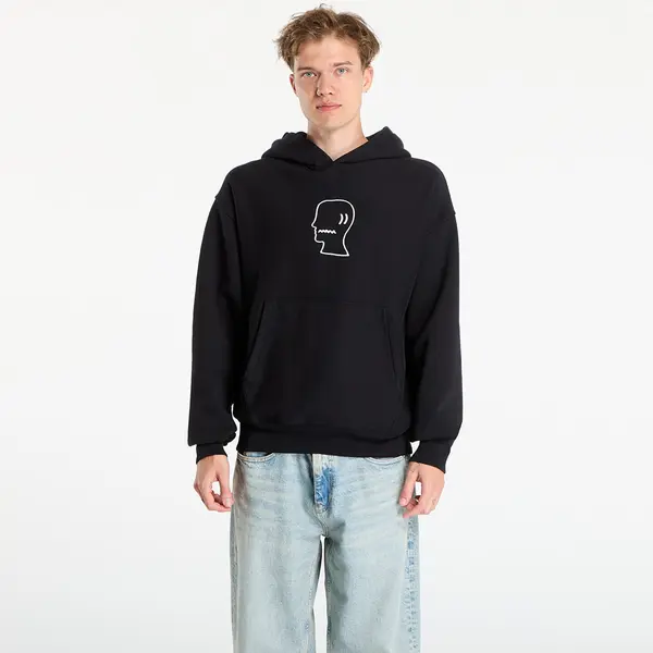 Brain Dead Суитшърт Brain Dead Logo Head Hoodie Black M