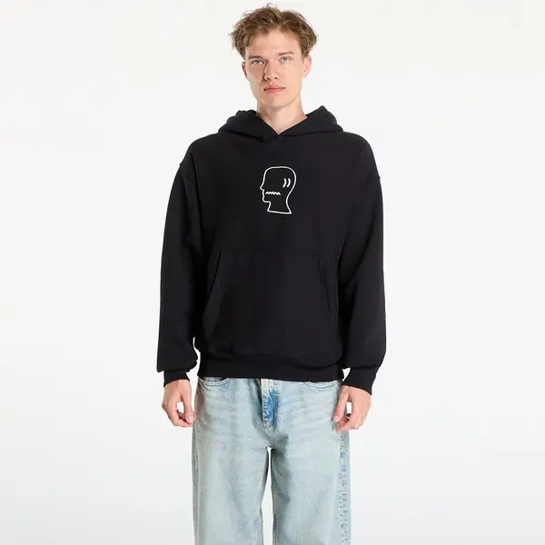 Brain Dead Суитшърт Brain Dead Logo Head Hoodie Black S