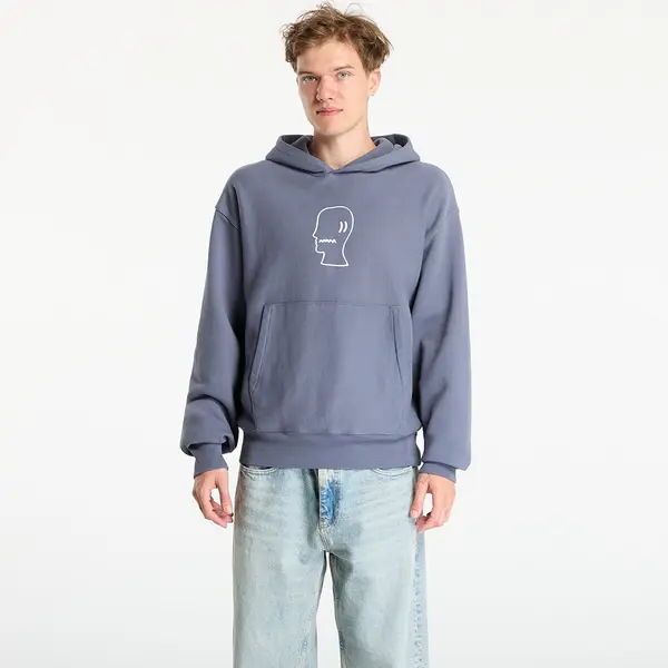 Brain Dead Суитшърт Brain Dead Logo Head Hoodie Slate XL