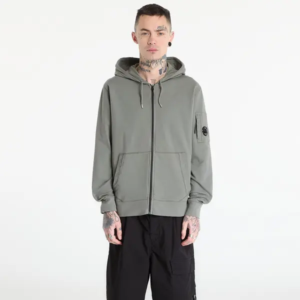 C.P. Company Суитшърт C.P. Company Hooded Open Gunmetal Grey XL