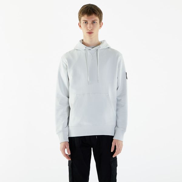 Calvin Klein Суитшърт Calvin Klein Jeans Badge Hoodie Lunar Rock XXL
