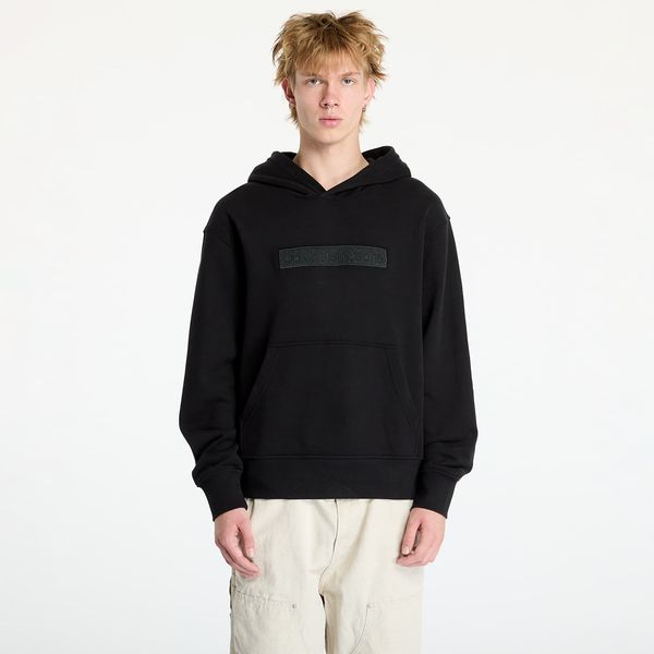 Calvin Klein Суитшърт Calvin Klein Jeans Embroidered Box Hoodie Black M