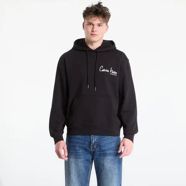Calvin Klein Суитшърт Calvin Klein Jeans Eu 350Terry Ck Graphic Hoodie Black M
