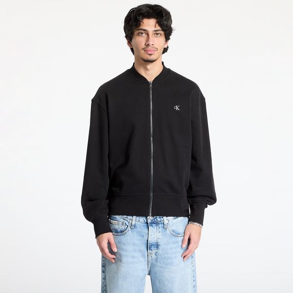 Calvin Klein Суитшърт Calvin Klein Jeans Heavyweight Ck Embro Sweatshirt Black M