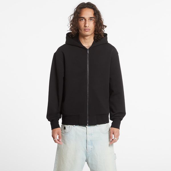 Calvin Klein Суитшърт Calvin Klein Jeans Interlock Zip Through Black S