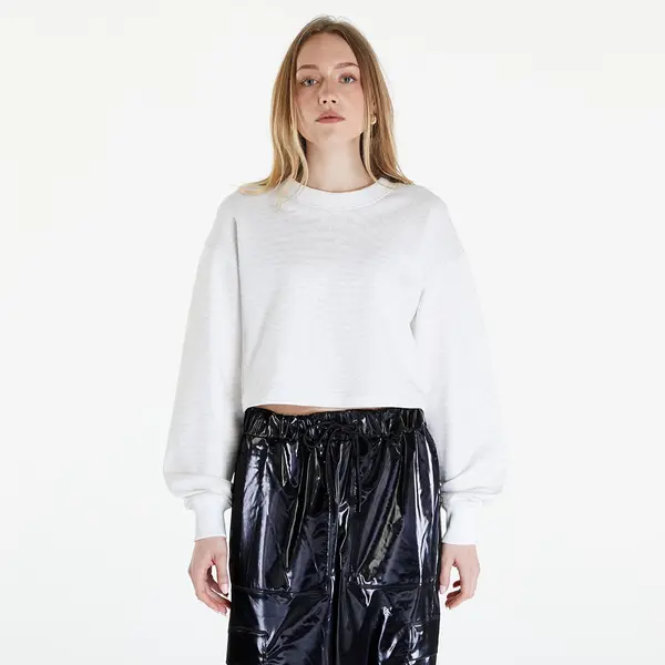 Calvin Klein Суитшърт Calvin Klein Jeans Logo Short Crewneck Warp Logo White XL