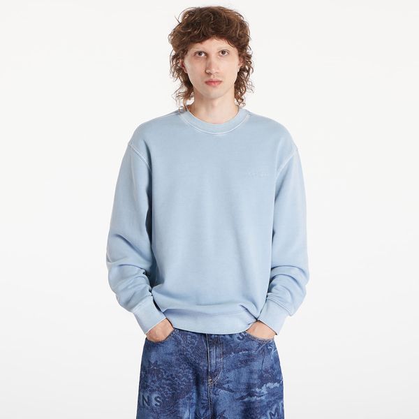 Carhartt WIP Суитшърт Carhartt WIP Duster Script Sweatshirt UNISEX Misty Sky Garment Dyed L
