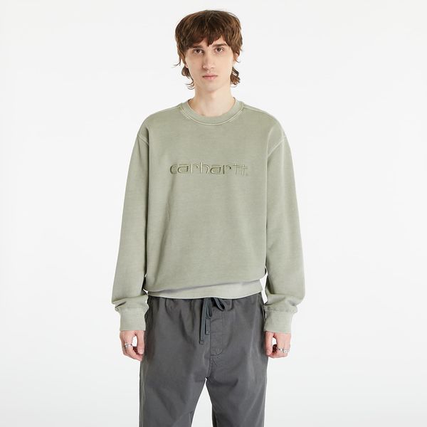 Carhartt WIP Суитшърт Carhartt WIP Duster Sweatshirt UNISEX Yucca Garment Dyed XS