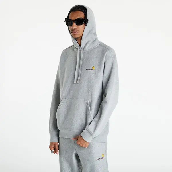 Carhartt WIP Суитшърт Carhartt WIP Hooded American Script Sweat Grey M
