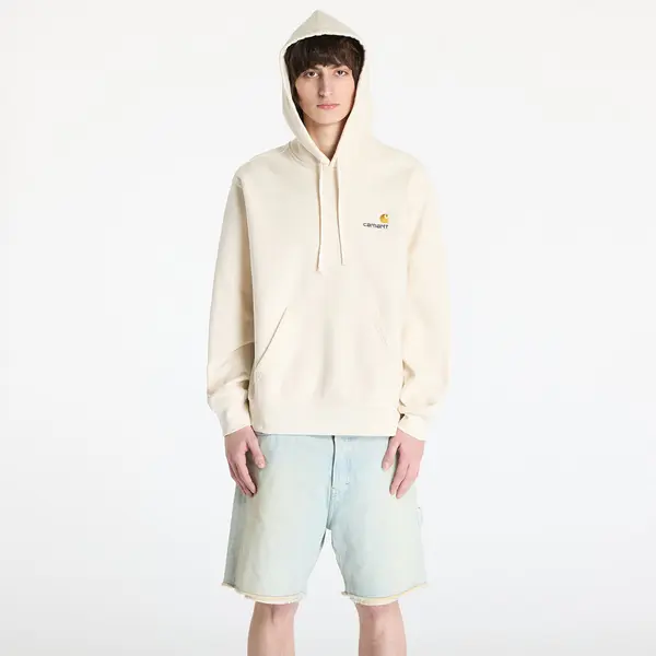 Carhartt WIP Суитшърт Carhartt WIP Hooded American Script Sweat UNISEX Natural M