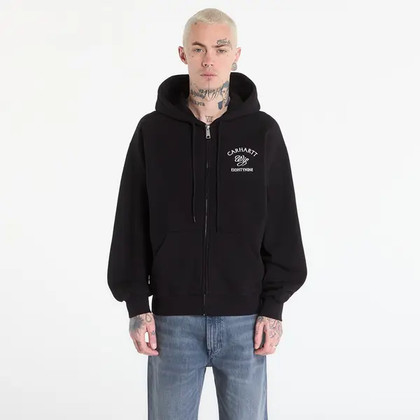 Carhartt WIP Суитшърт Carhartt WIP Hooded Eightynine Sweat Jacket UNISEX Black S