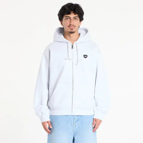 Carhartt WIP Суитшърт Carhartt WIP Hooded Heart II Hartt Sweat Jacket UNISEX Ash Heather XXL
