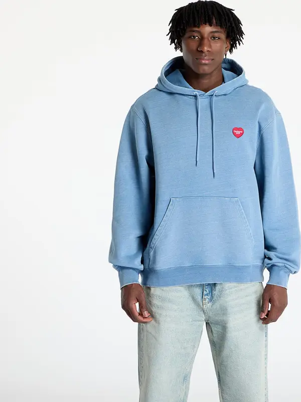Carhartt WIP Суитшърт Carhartt WIP Hooded Ingo Sweat UNISEX Light Blue Garment Dyed S