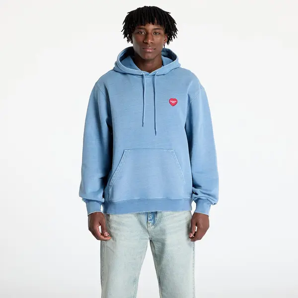 Carhartt WIP Суитшърт Carhartt WIP Hooded Ingo Sweat UNISEX Light Blue Garment Dyed S