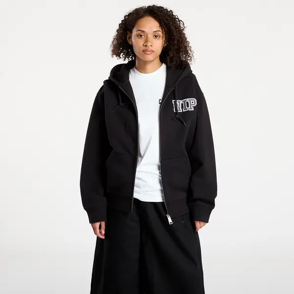 Carhartt WIP Суитшърт Carhartt WIP Hooded Mini Wip Sweat Jacket Black Stone Washed S