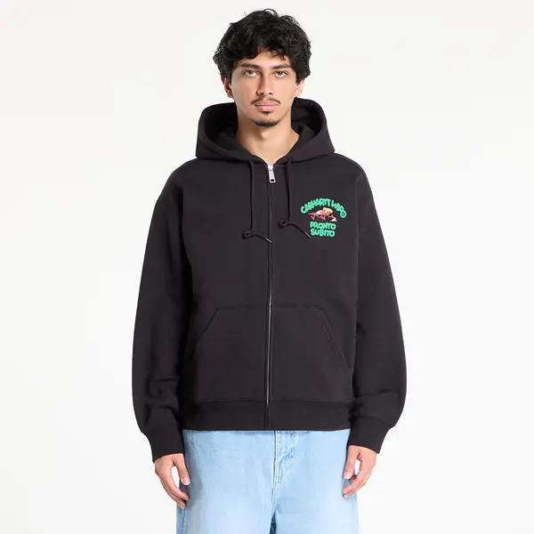 Carhartt WIP Суитшърт Carhartt WIP Hooded Pronto Sweat Jacket UNISEX Black XS