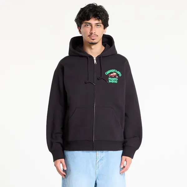 Carhartt WIP Суитшърт Carhartt WIP Hooded Pronto Sweat Jacket UNISEX Black XS