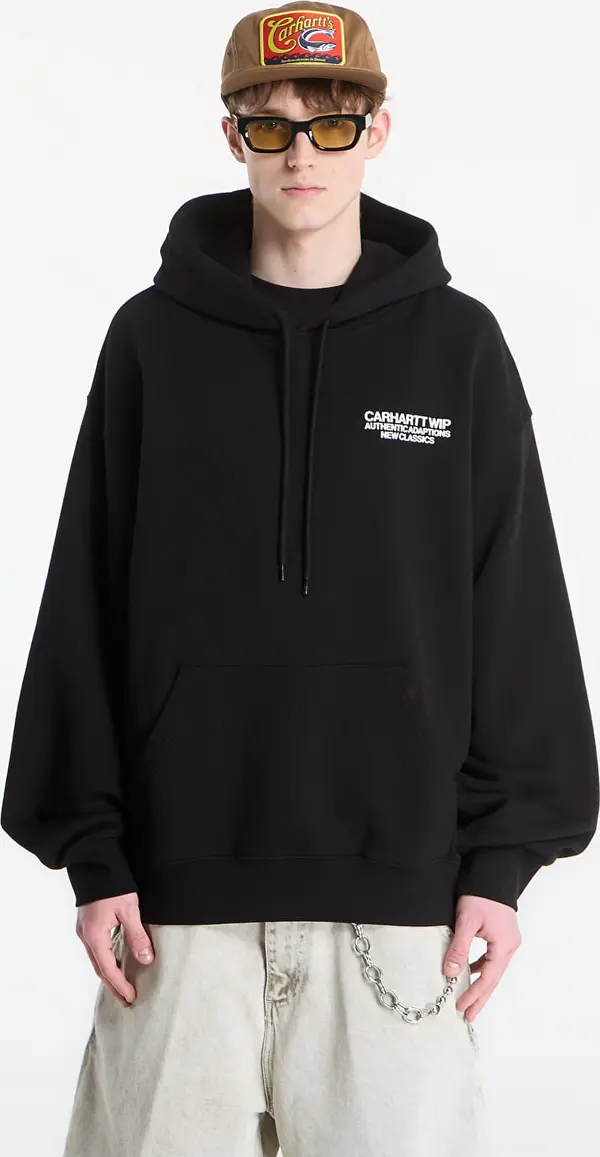 Carhartt WIP Суитшърт Carhartt WIP Hooded Sean Hamilton Sweat UNISEX Black M