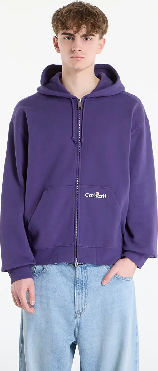 Carhartt WIP Суитшърт Carhartt WIP Hooded WIP Label Sweat Jacket UNISEX Calla L