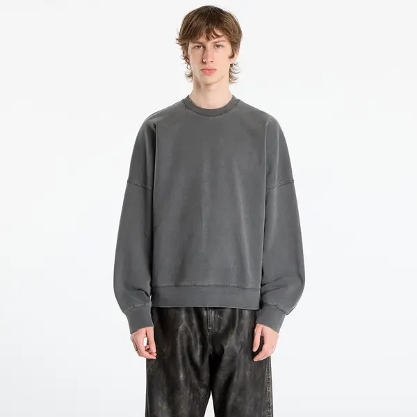 Carhartt WIP Суитшърт Carhartt WIP RGGD Sweat UNISEX Black Garment Dyed XS