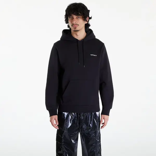 Carhartt WIP Суитшърт Carhartt WIP Script Embroidery Hoodie UNISEX Black/ White S